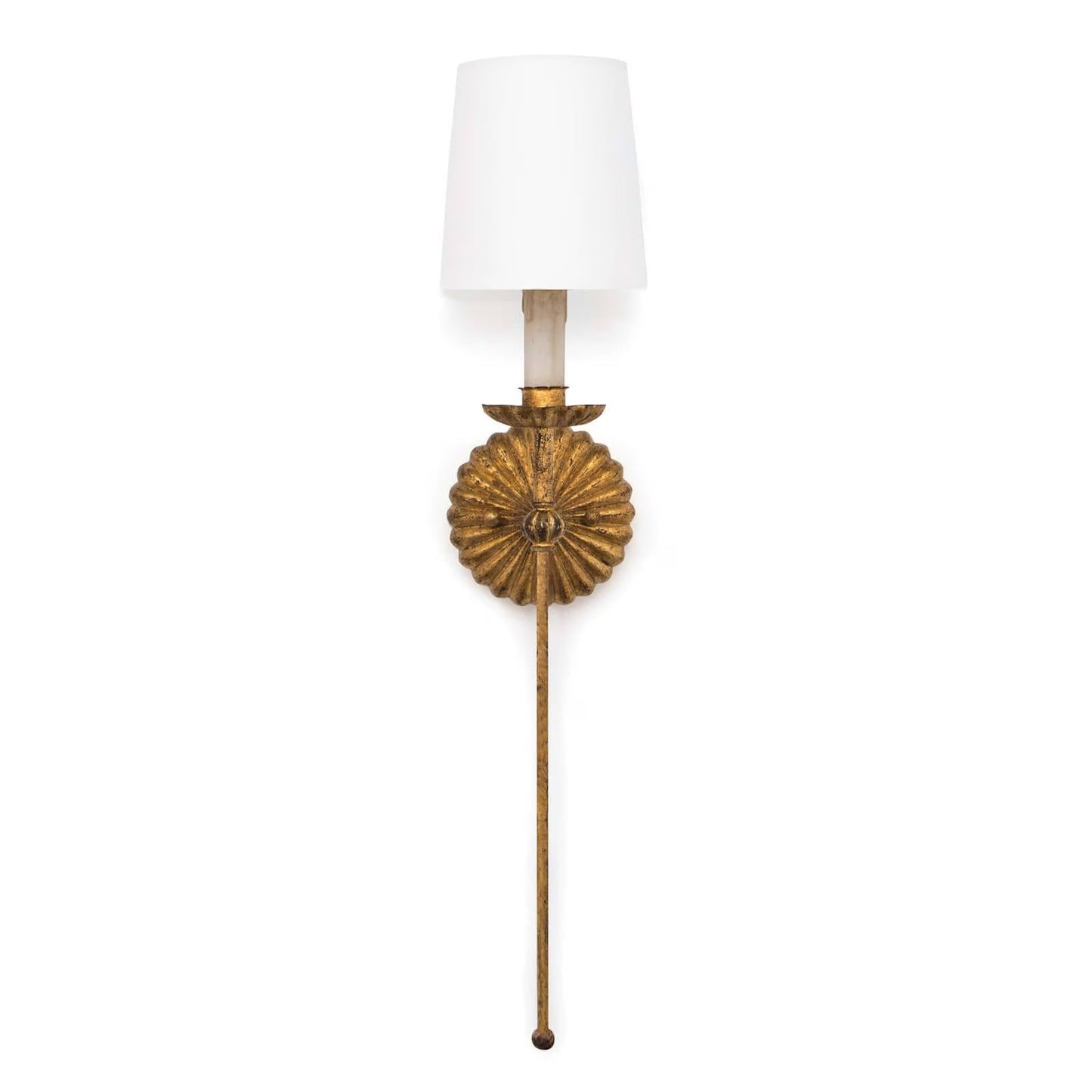 Clove Sconce Single (Antique Gold Leaf).