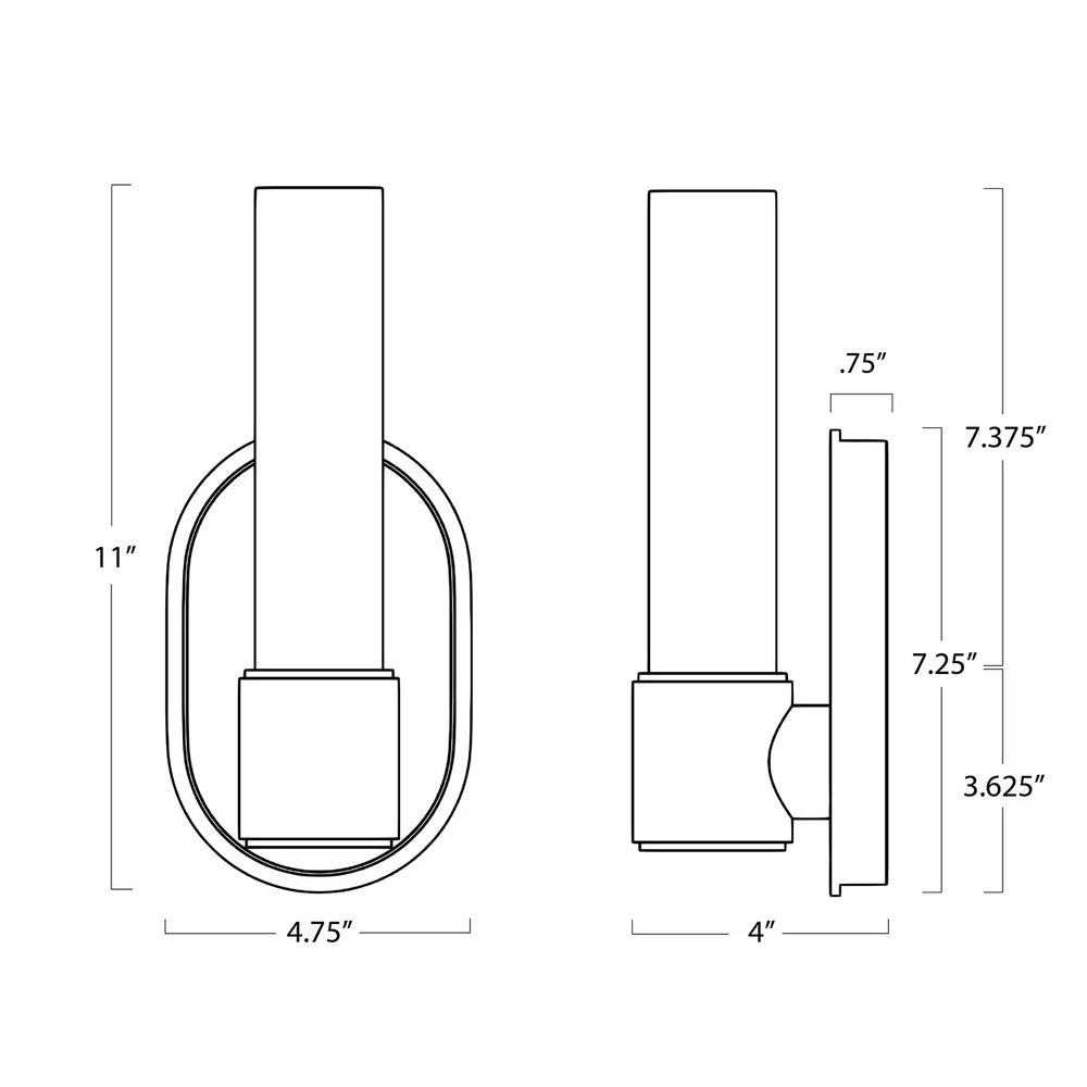 
                      
                        Dixon Sconce Single (Oil Rubbed Bronze).
                      
                    