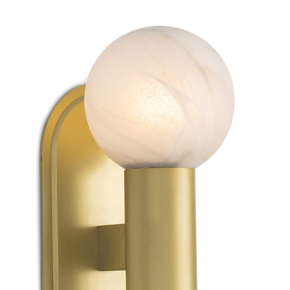 
                      
                        Dion Sconce (Natural Brass).
                      
                    