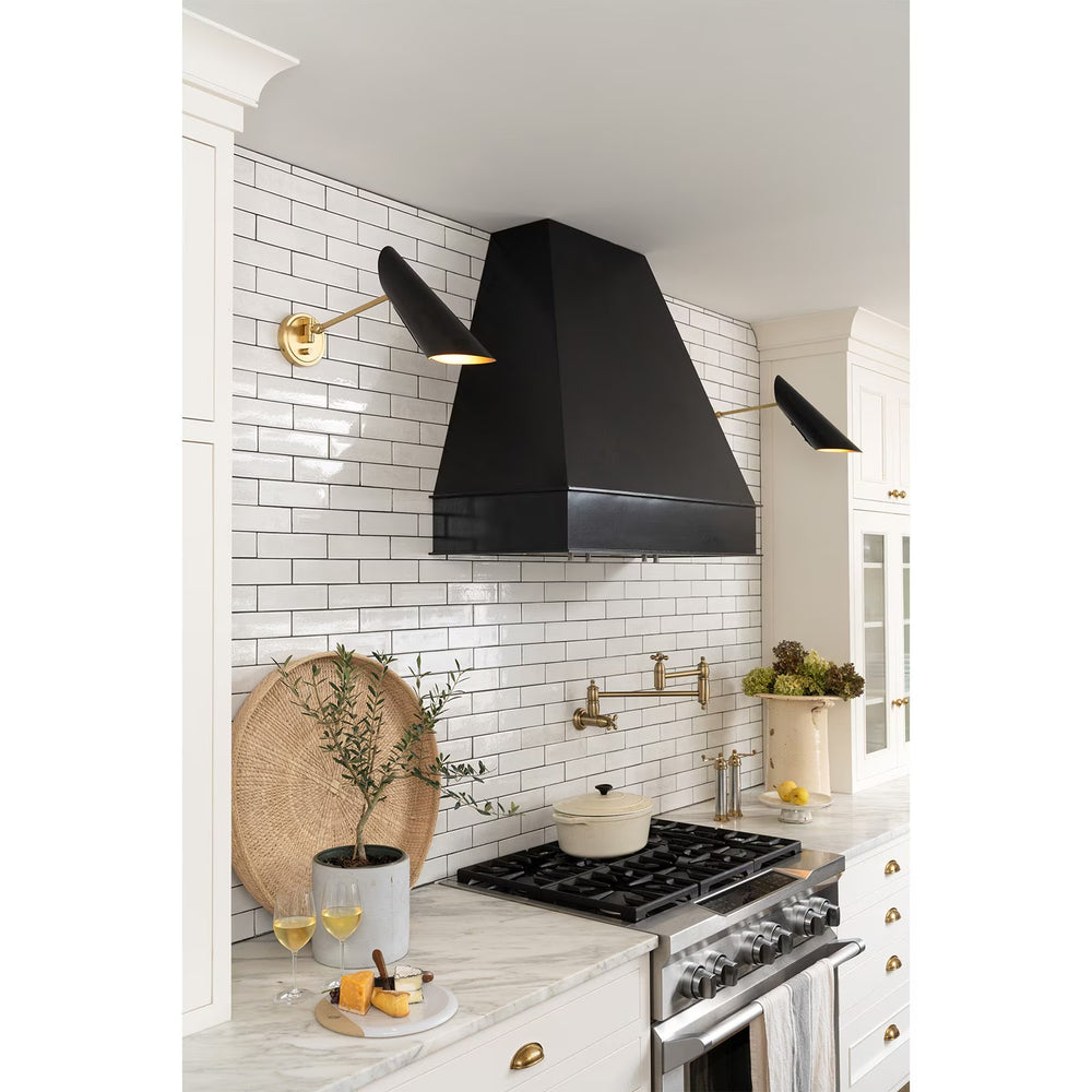 
                      
                        Vest Single Arm Sconce (Blackened Brass and Natural Brass)
                      
                    