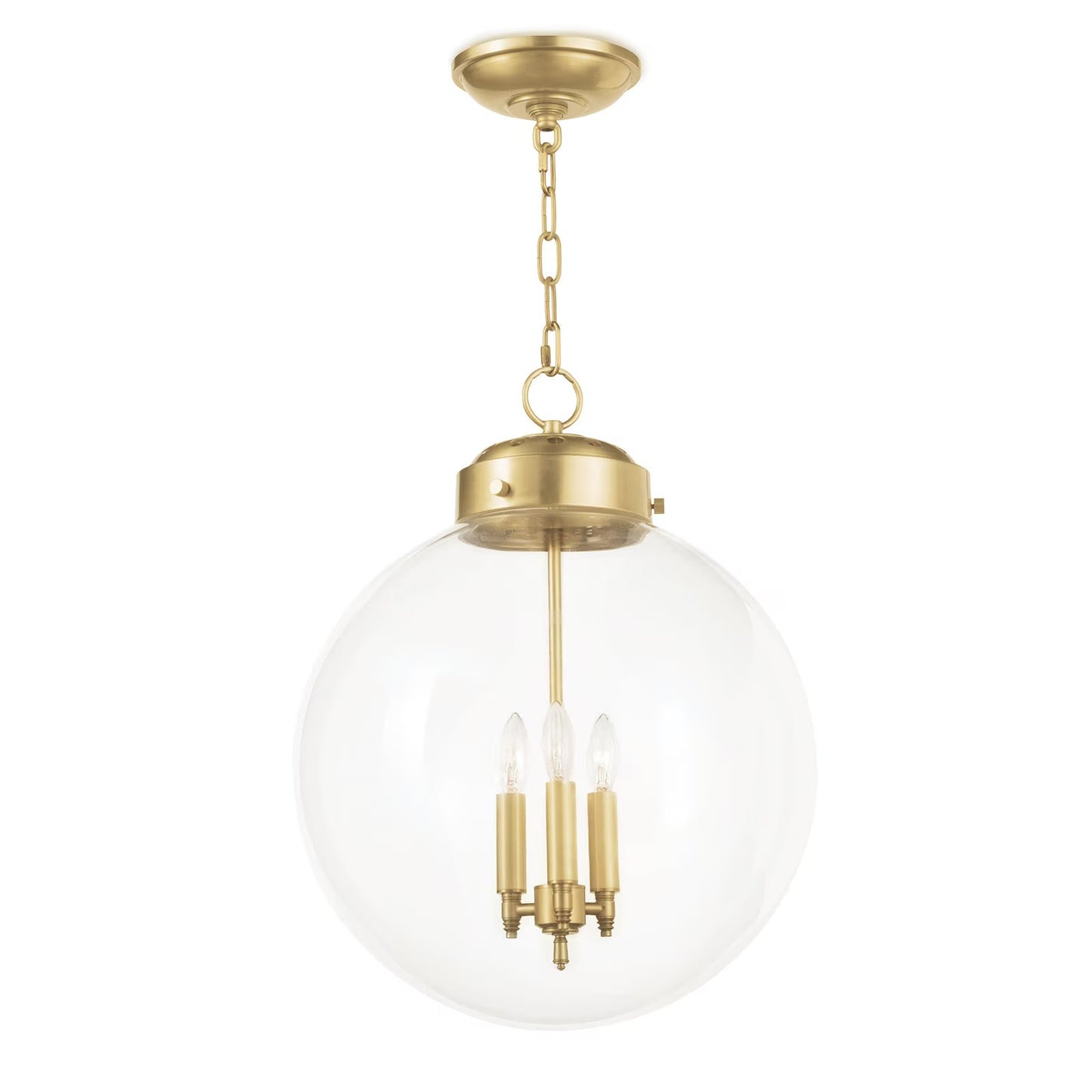 Globe Pendant (Natural Brass)