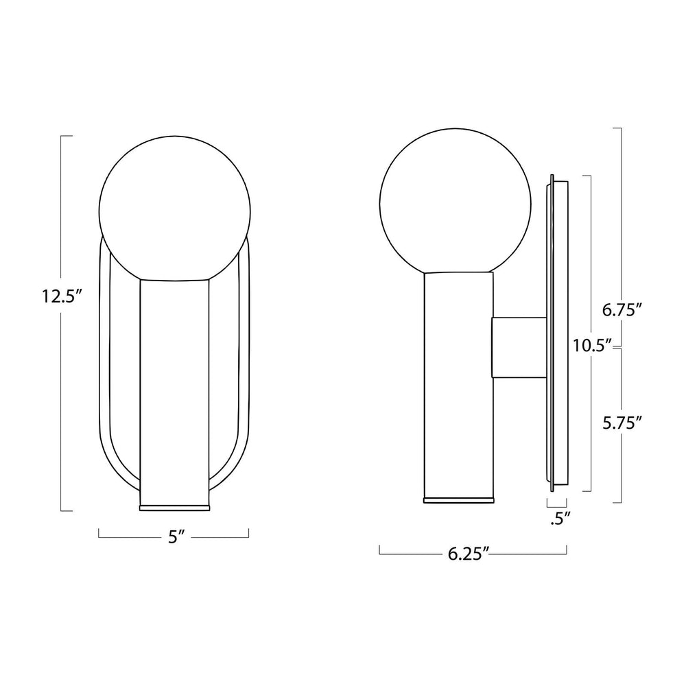 
                      
                        Dion Outdoor Sconce.
                      
                    