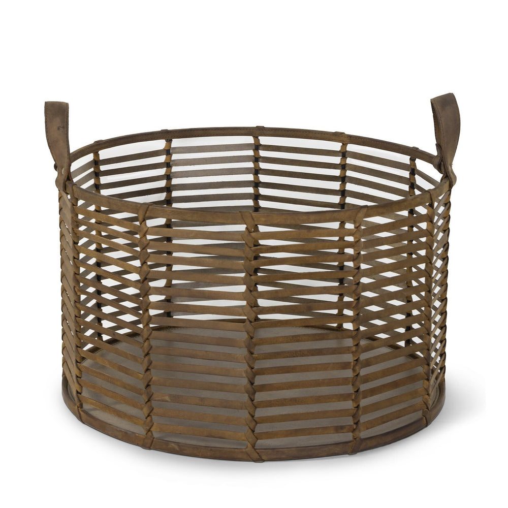 
                      
                        Finn Leather Basket Large.
                      
                    