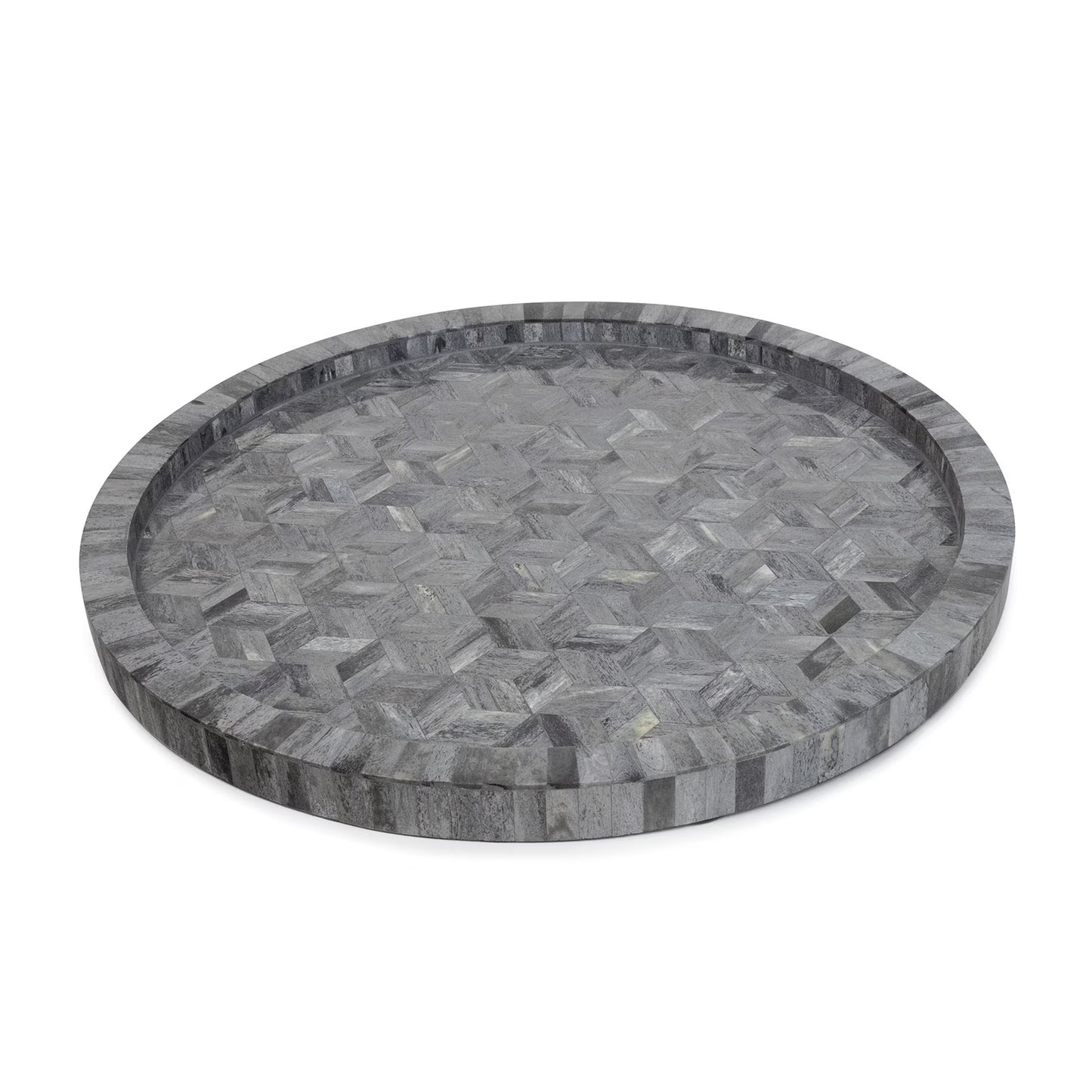 Jullian Bone Tray Small (Grey).