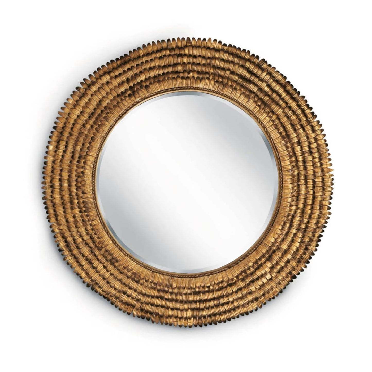 Petal Mirror Small (Gold).
