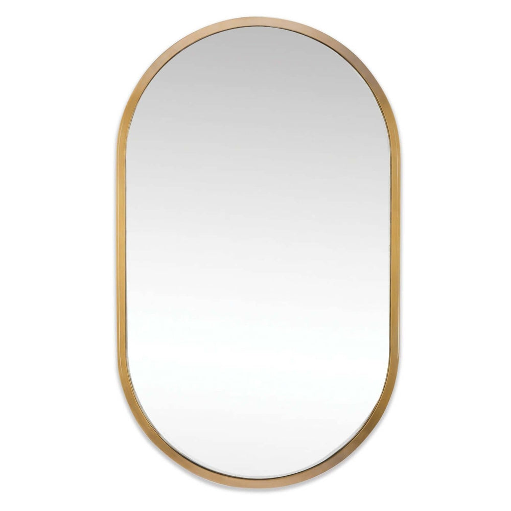Canal Mirror (Natural Brass).