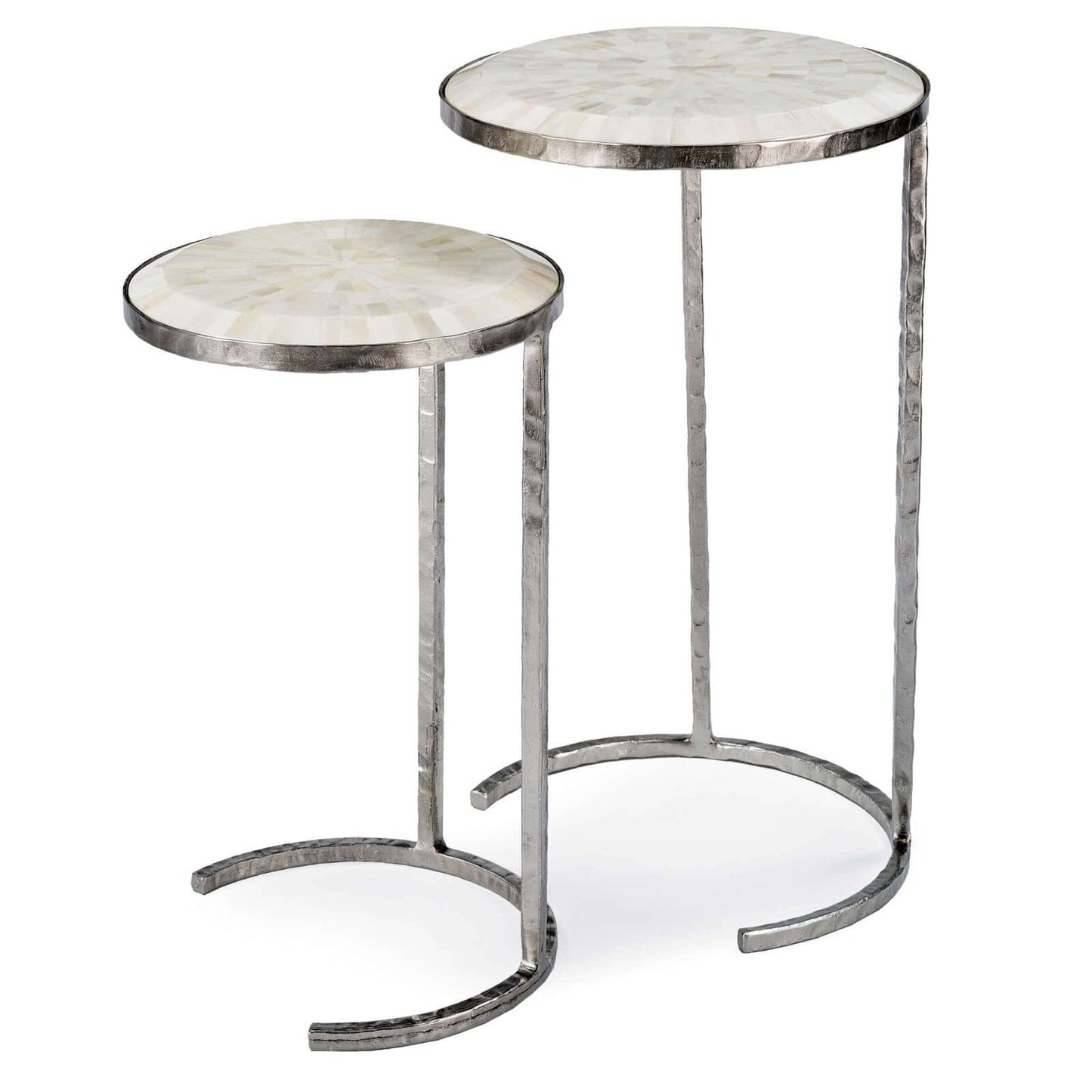 Bone Veneer Nesting Tables.