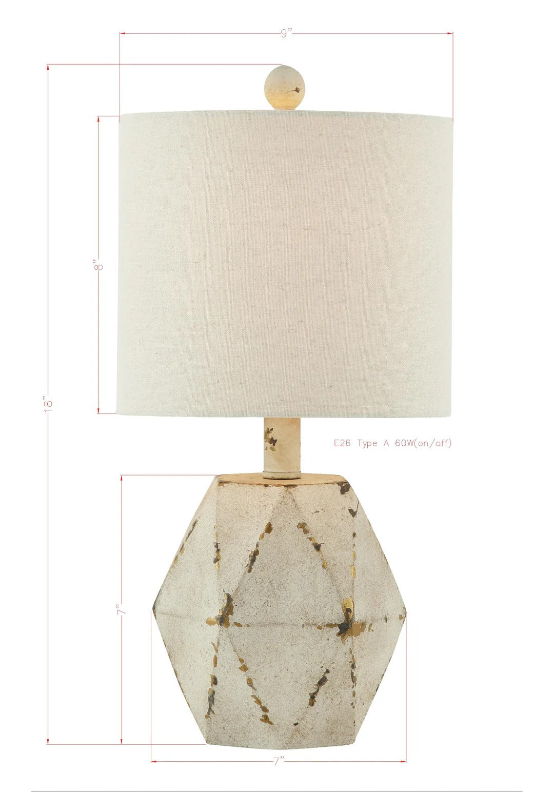 Forty West Designs Markham Table Lamp - Thumbnail 3