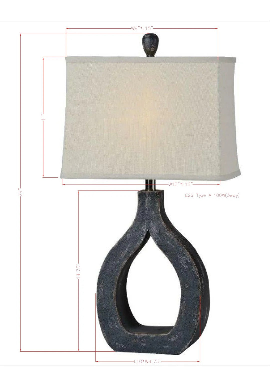 Isaac Table Lamp - Thumbnail 3