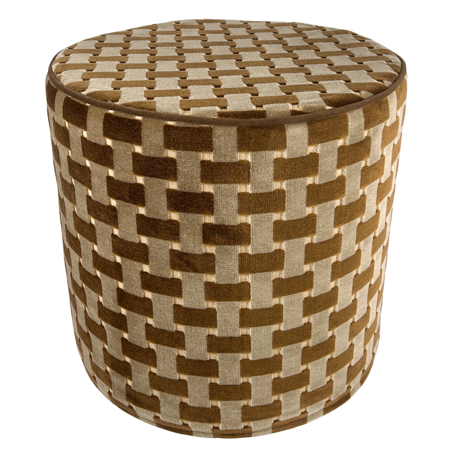 Perch Gwen - Coffee/Tan Stool w/ Cord