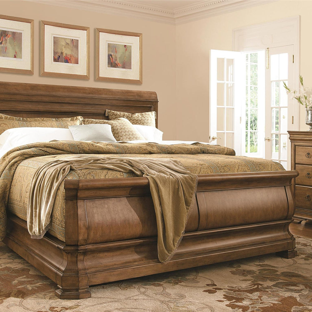 Louie P's King Sleigh Bed