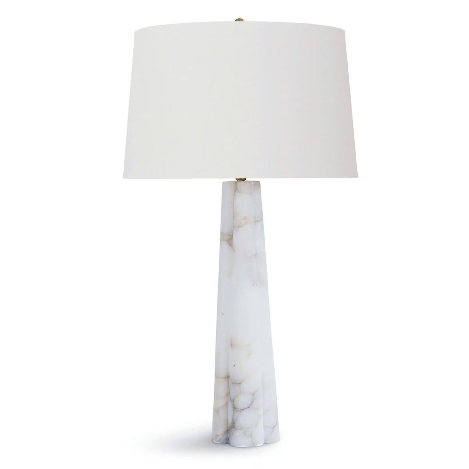 Quatrefoil Alabaster Table Lamp Large - Thumbnail 5