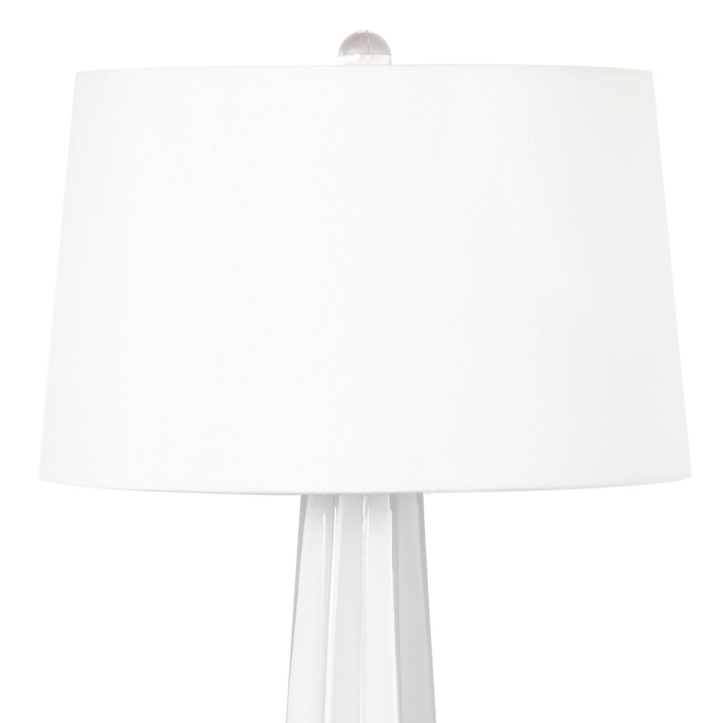Glass Star Table Lamp (White)