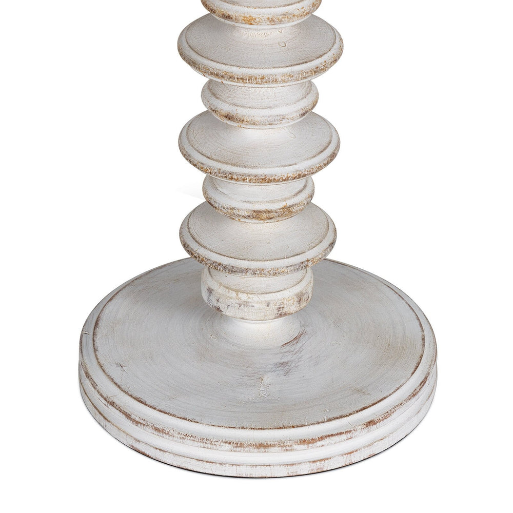 Fishbone Buffet Lamp (White Wash).