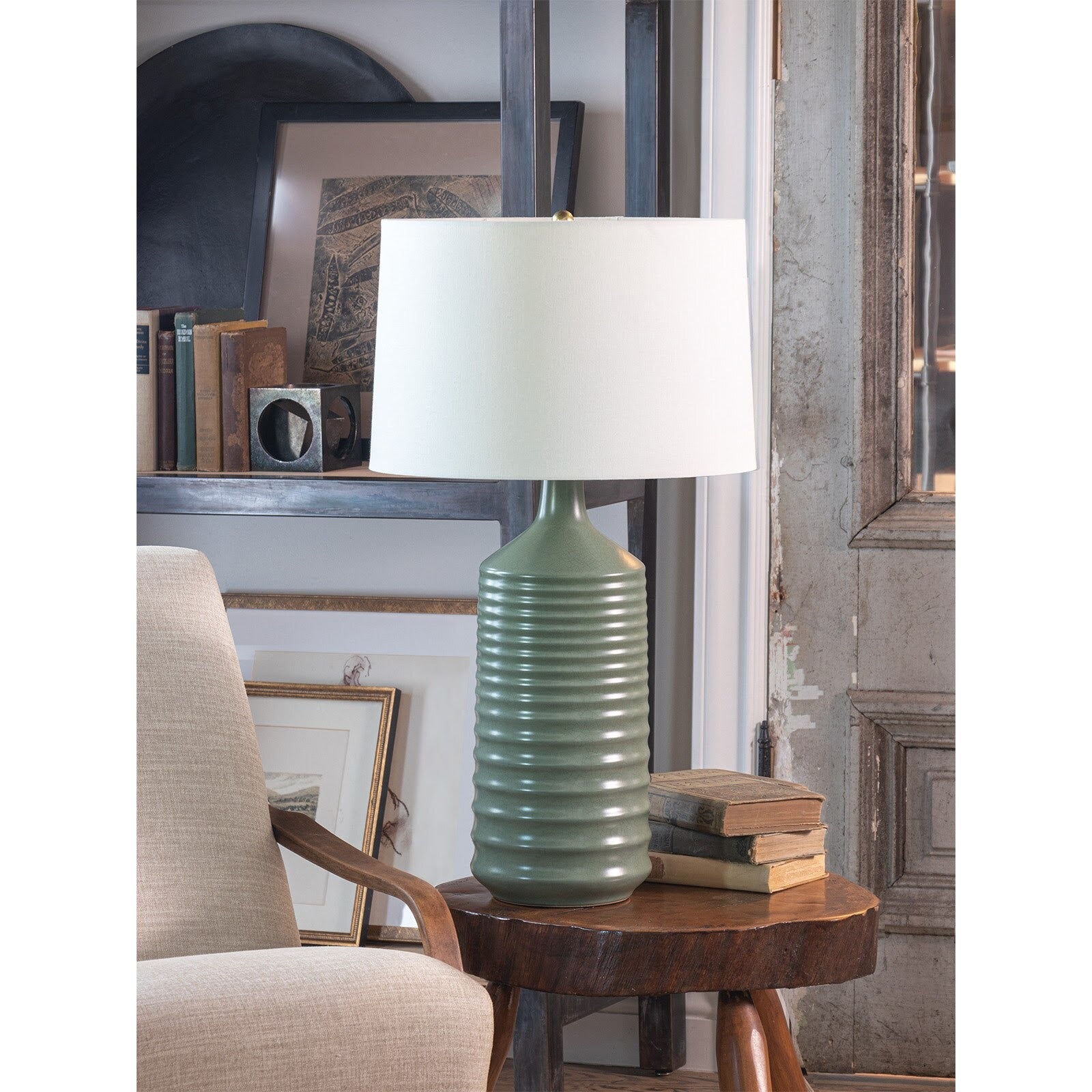 Temperance Ceramic Table Lamp - Thumbnail 3