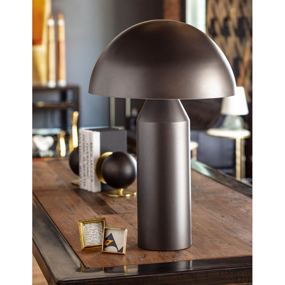 Apollo Table Lamp (Blackened Iron).