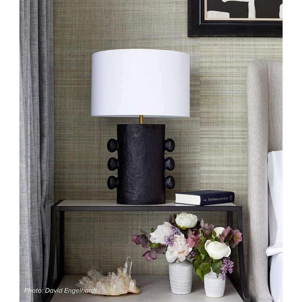 Maya Metal Table Lamp (Black)