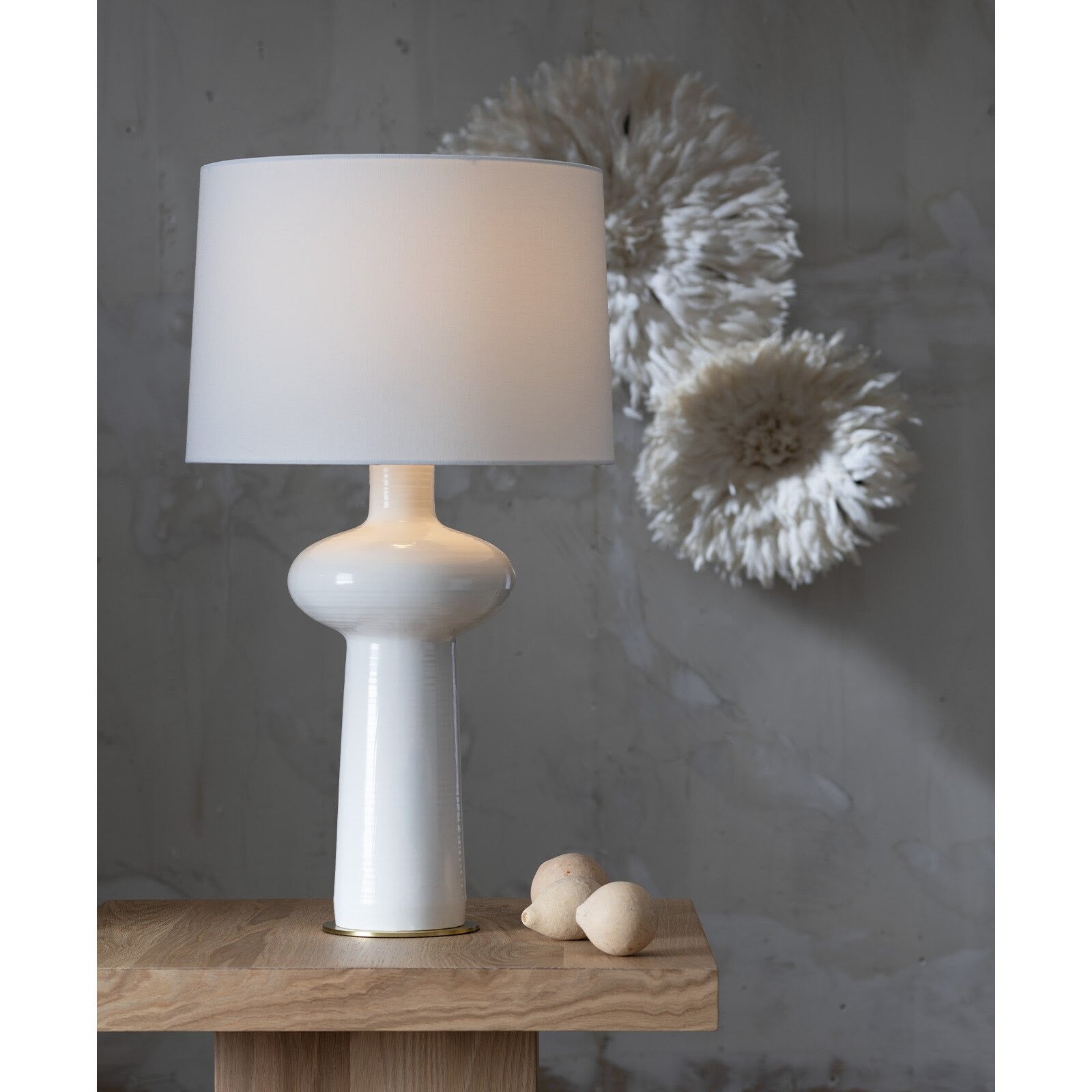 Sabina Ceramic Table Lamp - Thumbnail 4