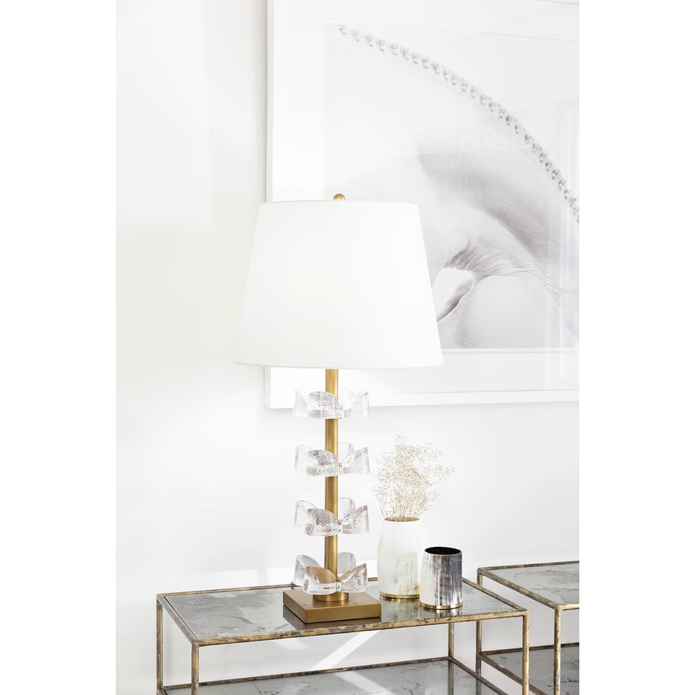 Bella Table Lamp (Natural Brass).