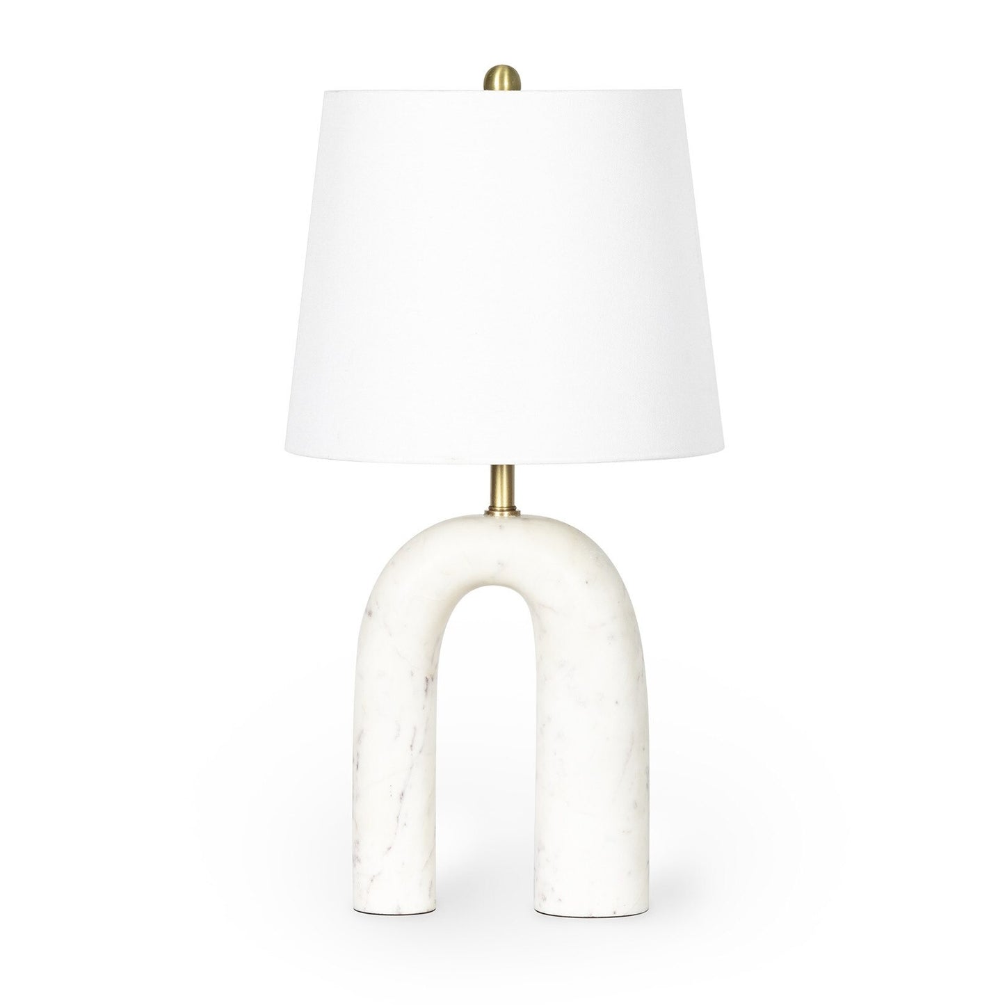 Slinkly Marble Table Lamp.