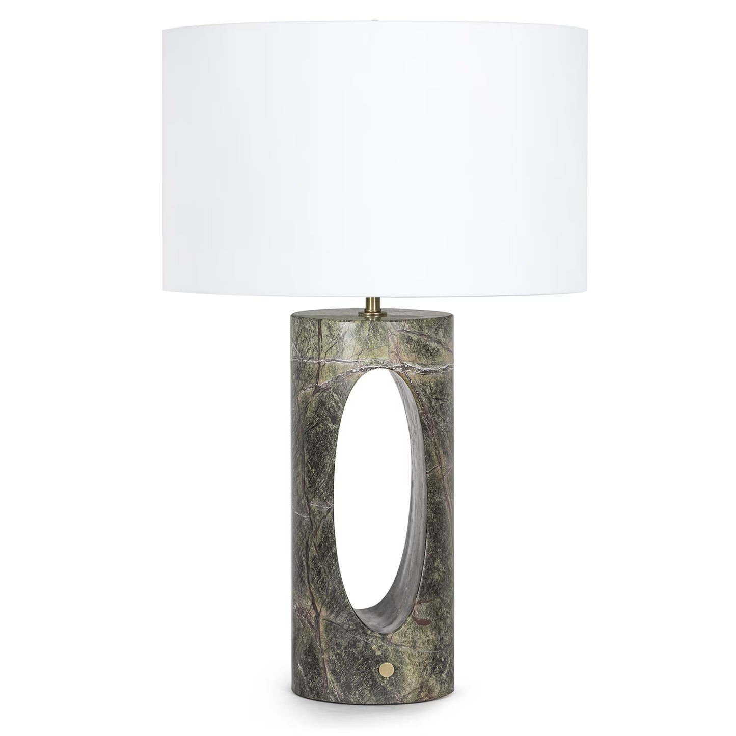 Portia Marble Table Lamp (Green)