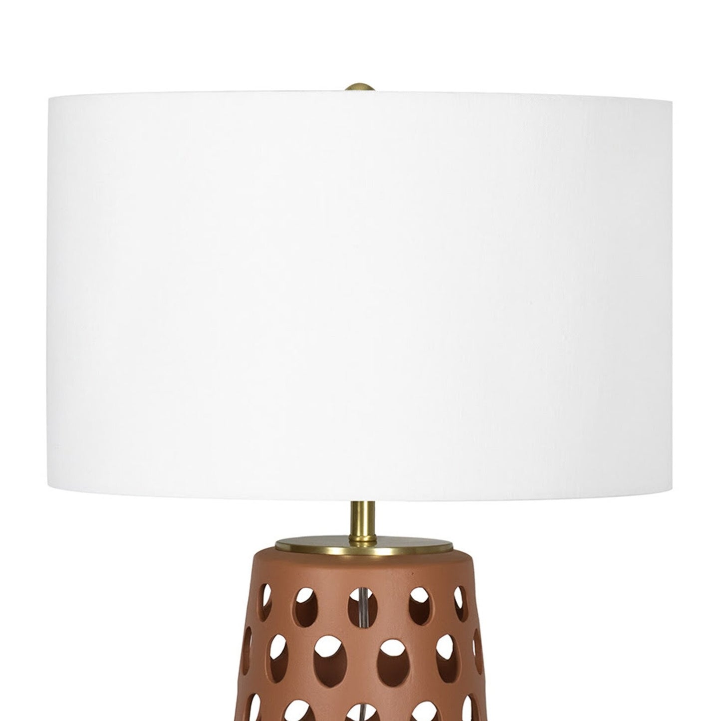 Kelvin Ceramic Table Lamp (Terra Cotta)