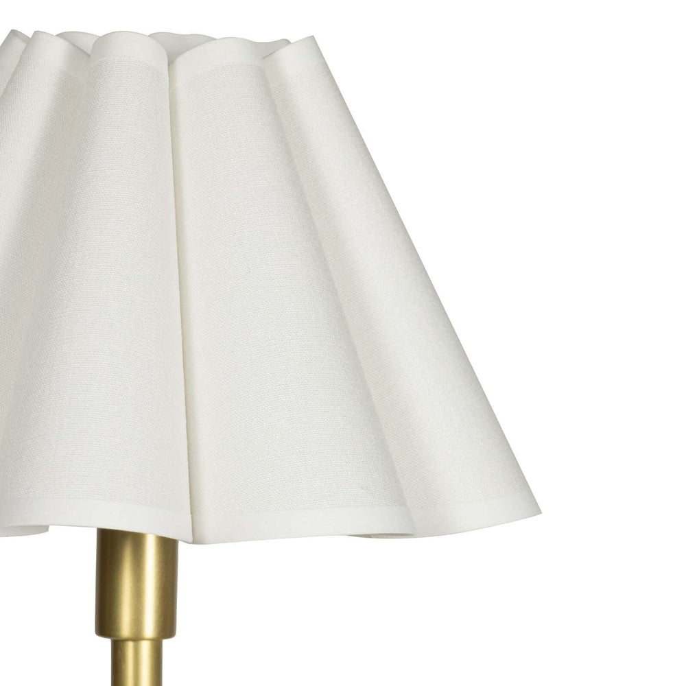 
                      
                        Polly Double Arm Table Lamp (Natural Brass with White Shade)
                      
                    