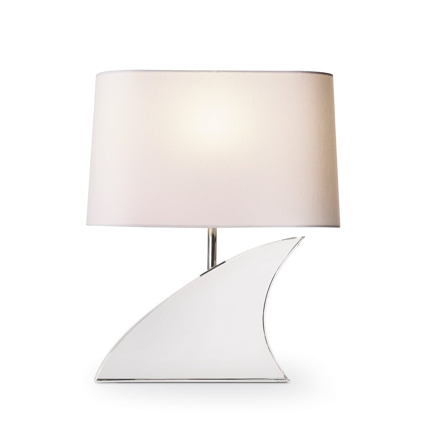 Fin Crystal Table Lamp.