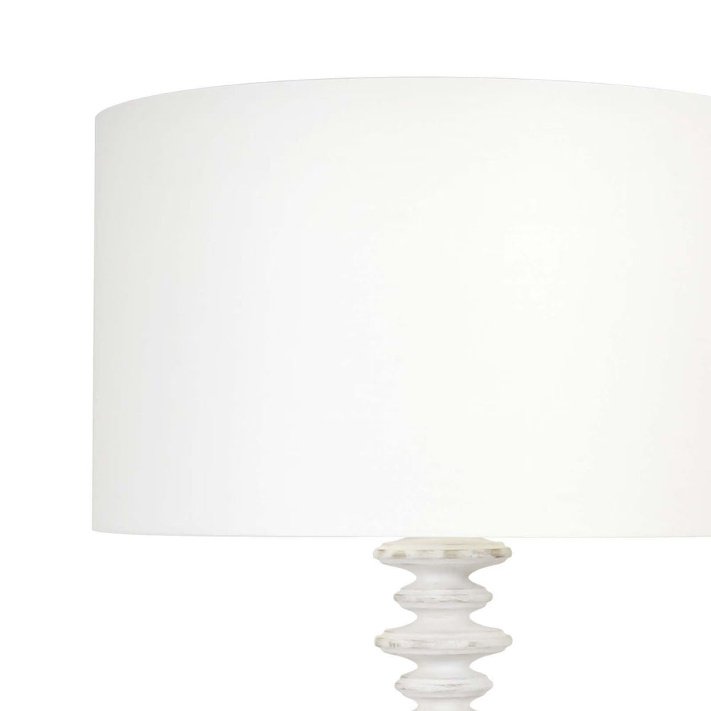 Fishbone Floor Lamp (White).