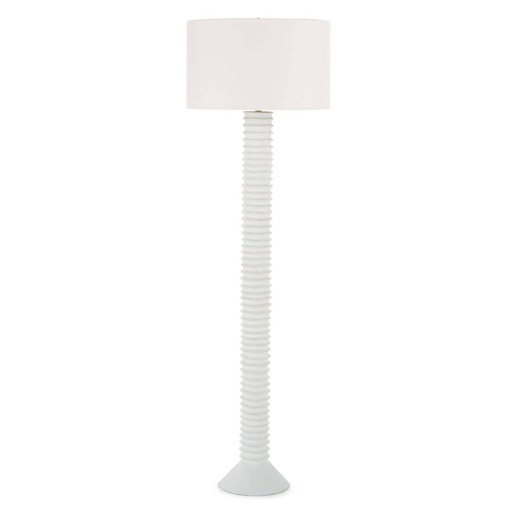 Nabu Metal Floor Lamp (White)