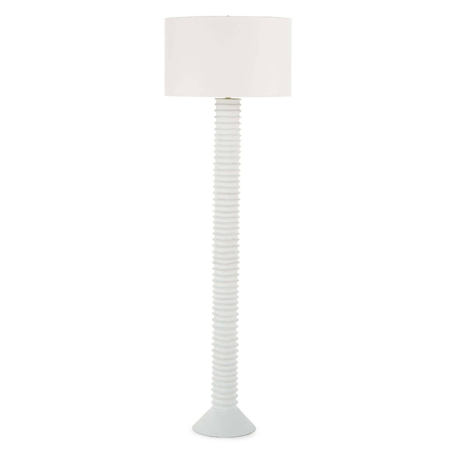 Nabu Metal Floor Lamp (White)