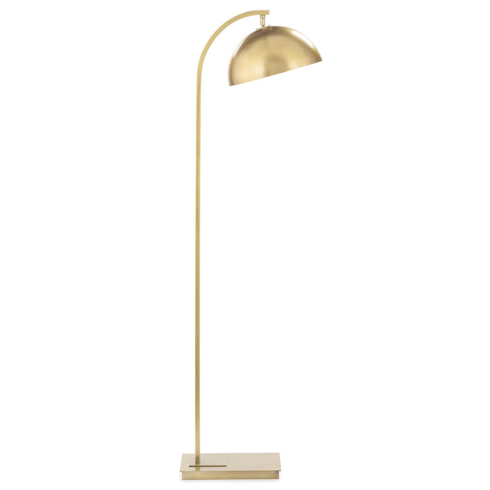 Otto Floor Lamp (Natural Brass)