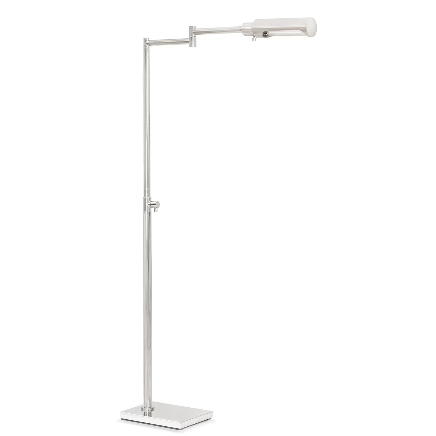 Noble Floor Task Reading Lamp (Polished Nickel).