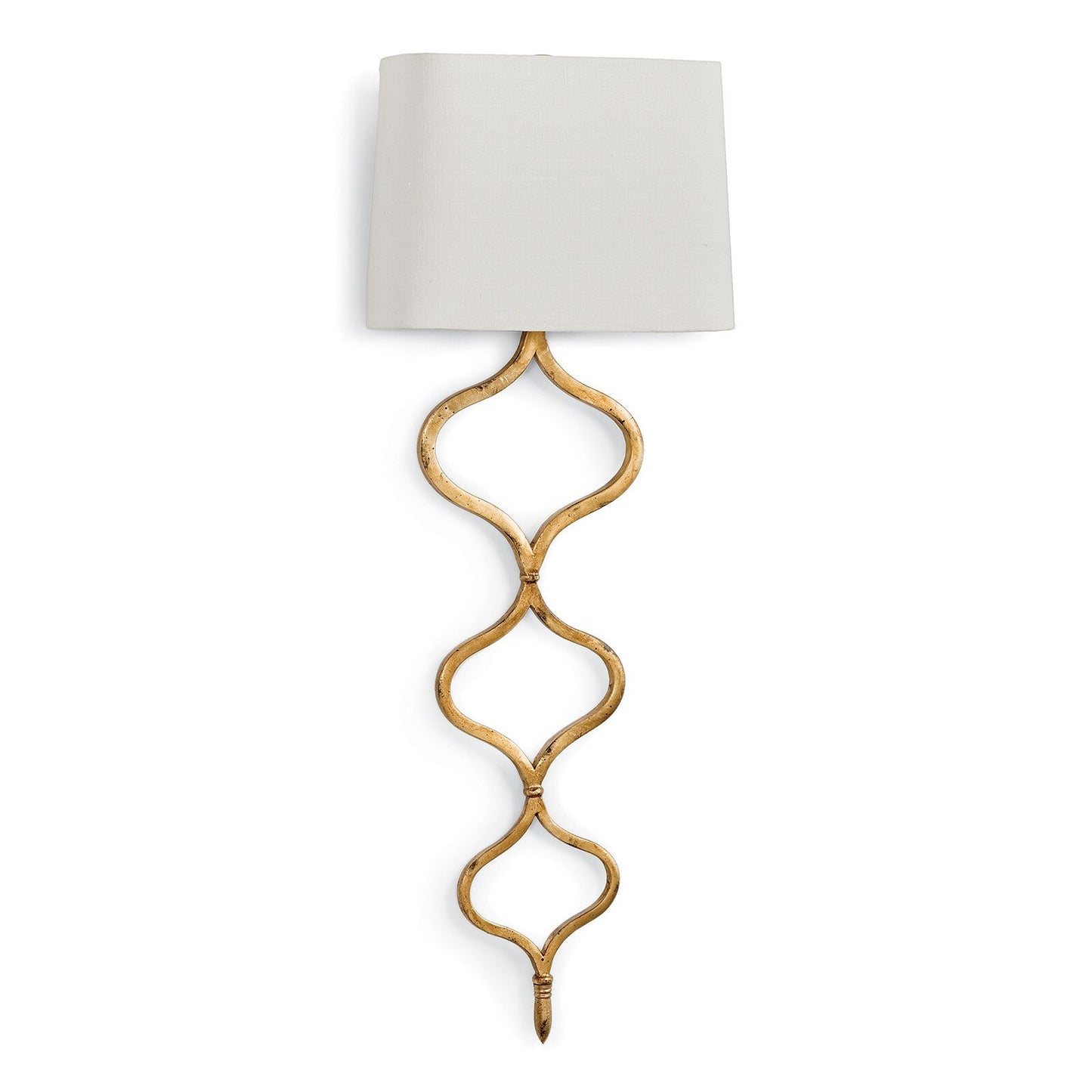 Sinuous Sconce (Gold Leaf)