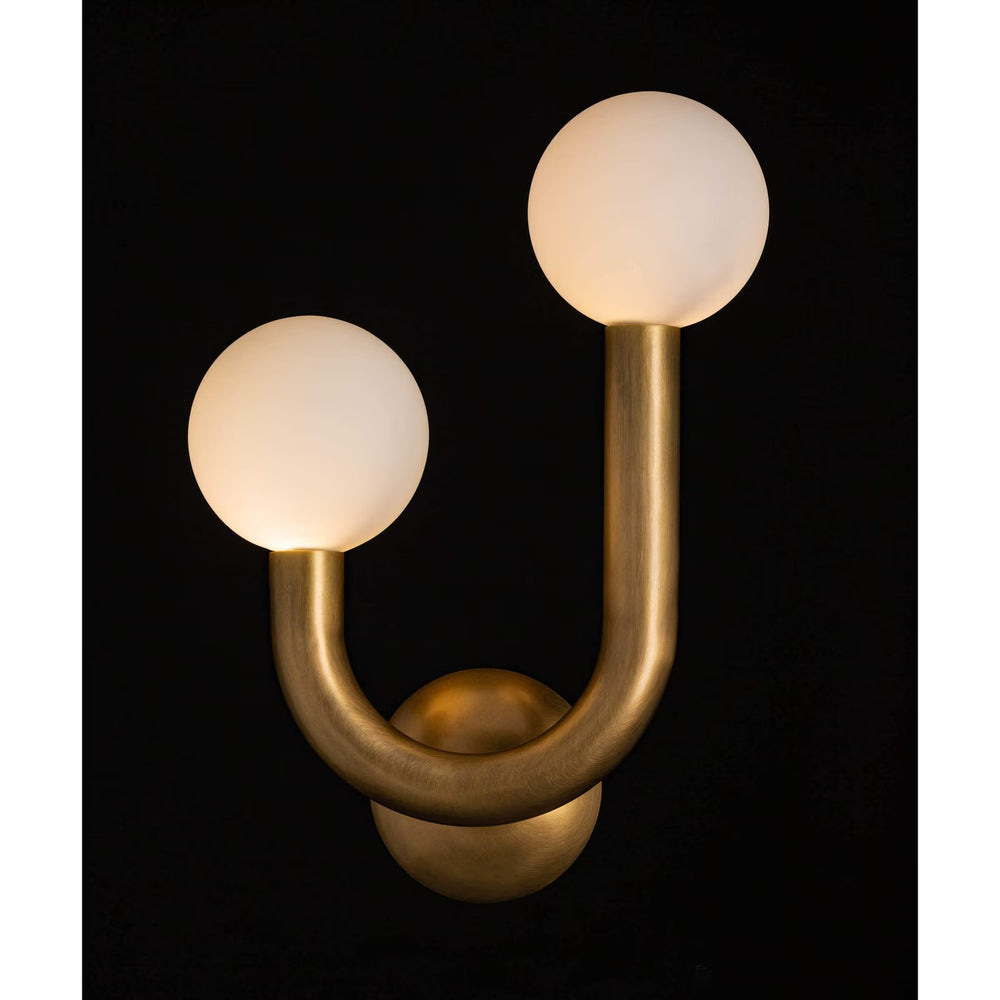 Happy Sconce Left Side (Polished Nickel)