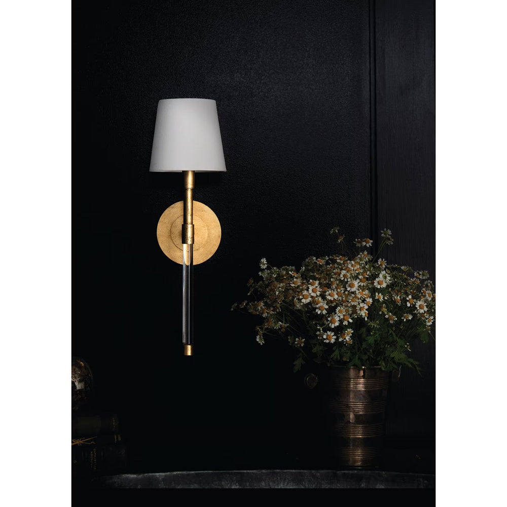 Auburn Crystal Sconce.