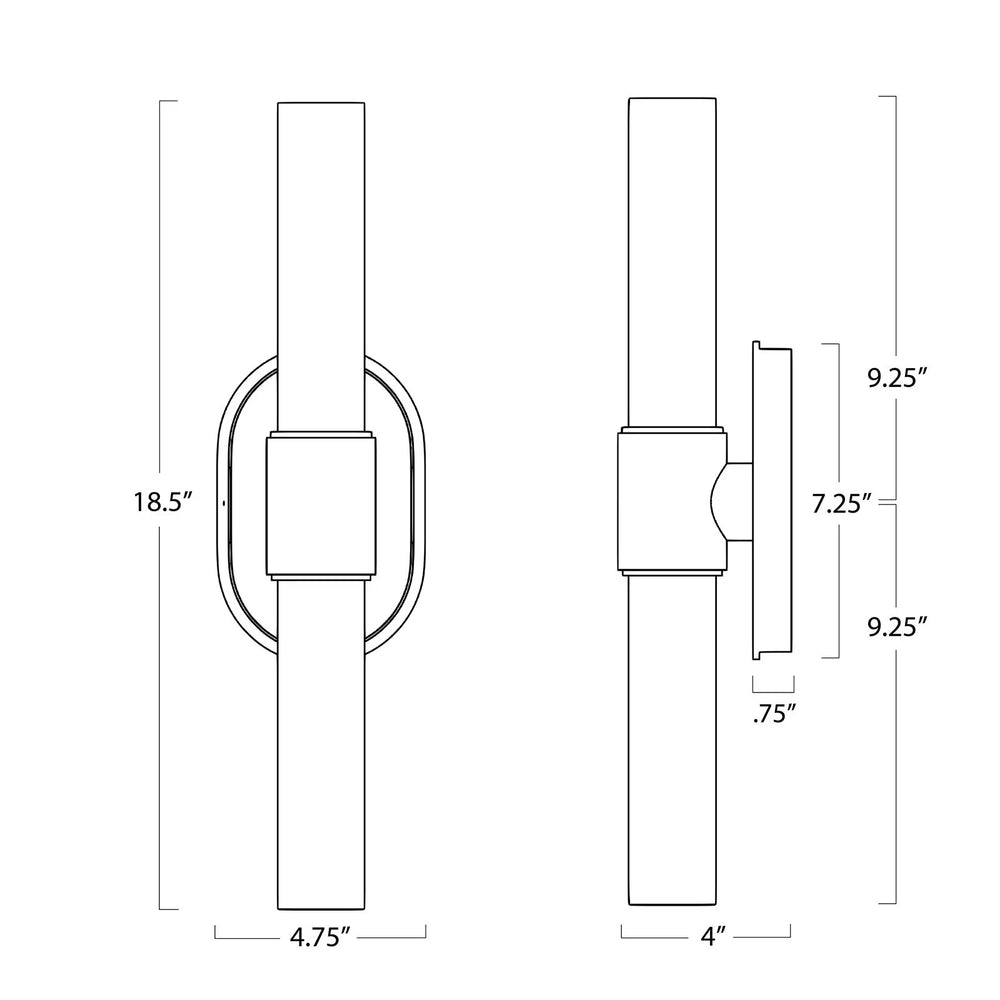 
                      
                        Dixon Sconce Double (Natural Brass).
                      
                    