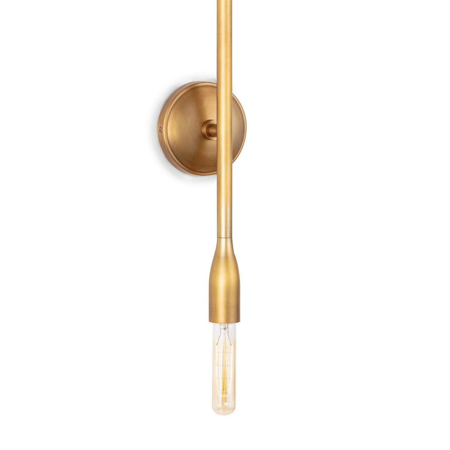 Cobra Sconce (Natural Brass).