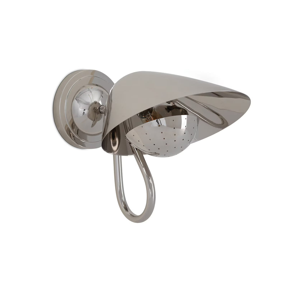 Keaton Sconce Single (Polished Nickel)