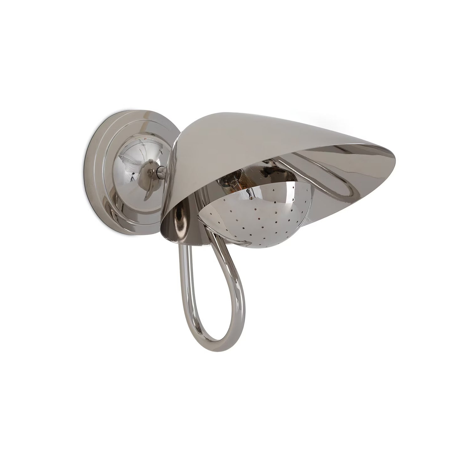 Keaton Sconce Single (Polished Nickel)