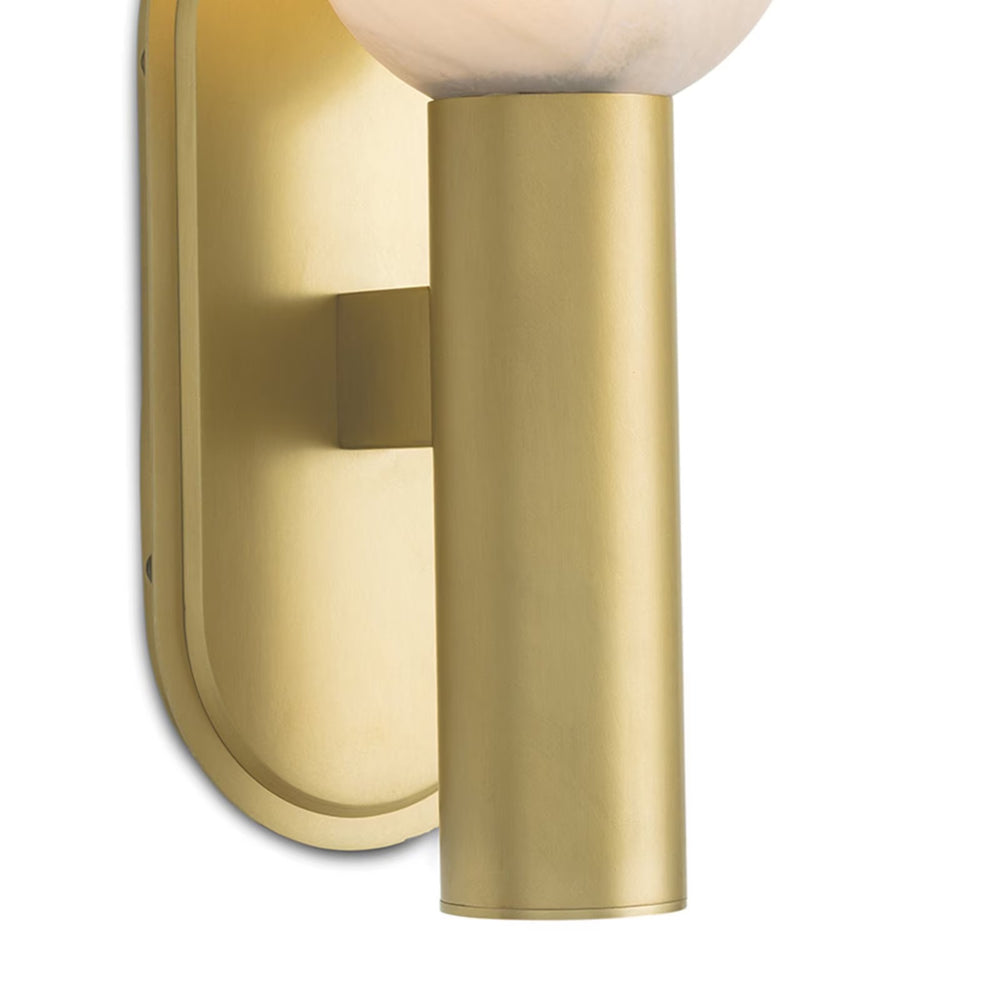 
                      
                        Dion Sconce (Natural Brass).
                      
                    