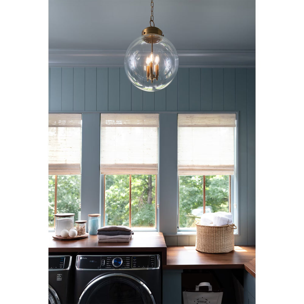 Globe Pendant (Natural Brass)
