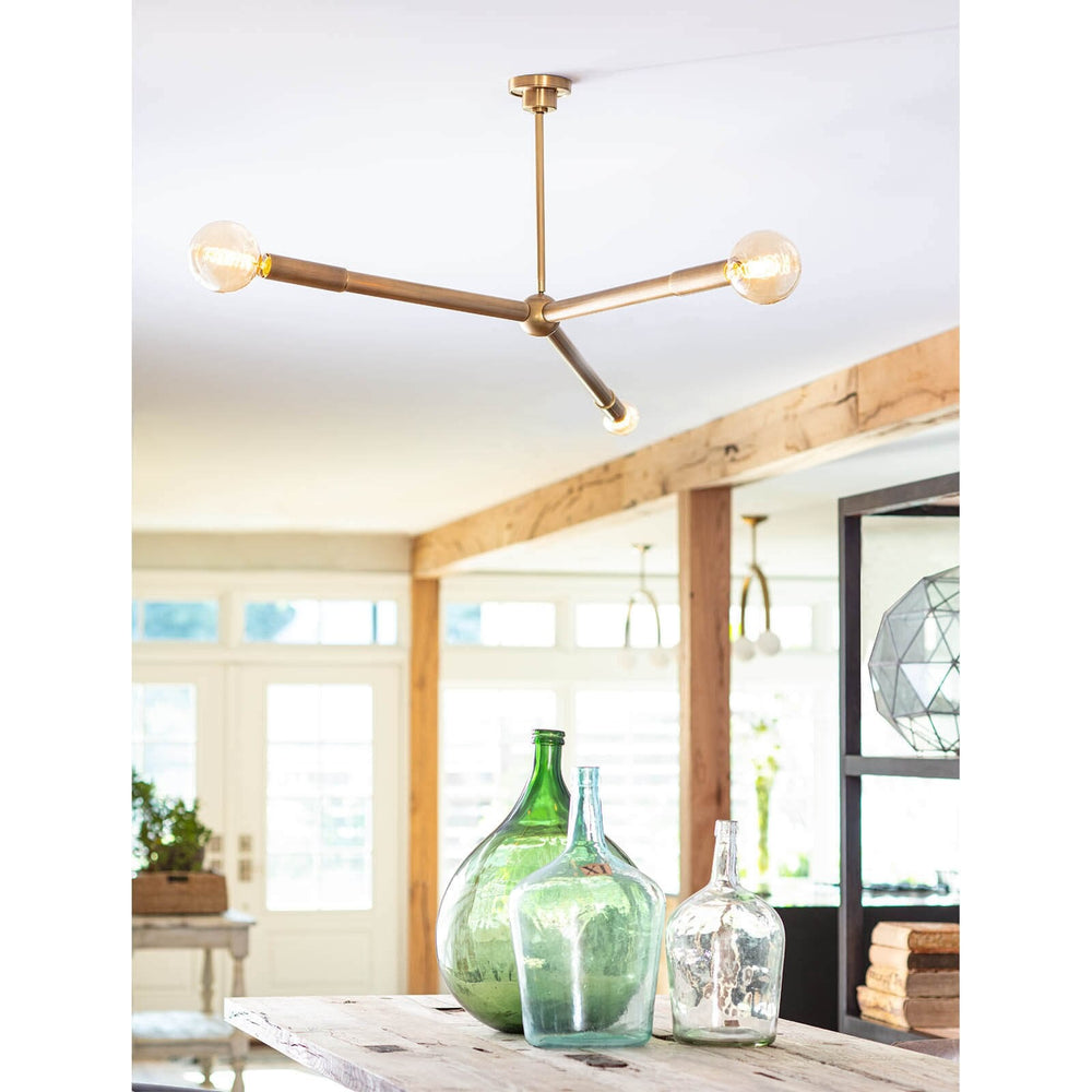 
                      
                        Talon Chandelier (Natural Brass)
                      
                    