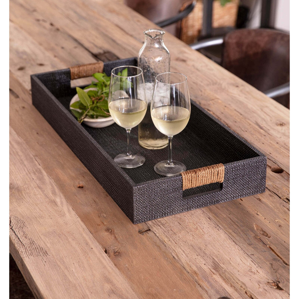 Logia Rectangle Tray Small (Grey).