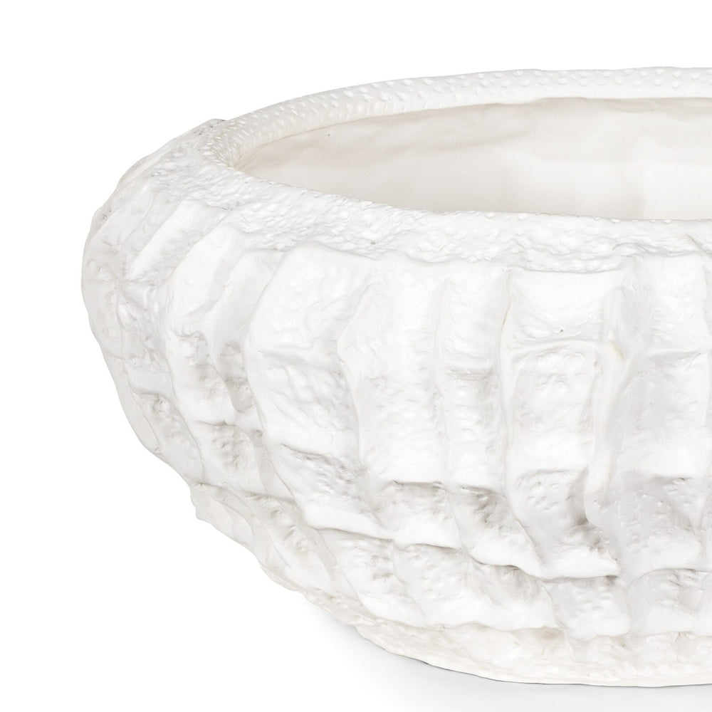 Caspian Ceramic Bowl (White).