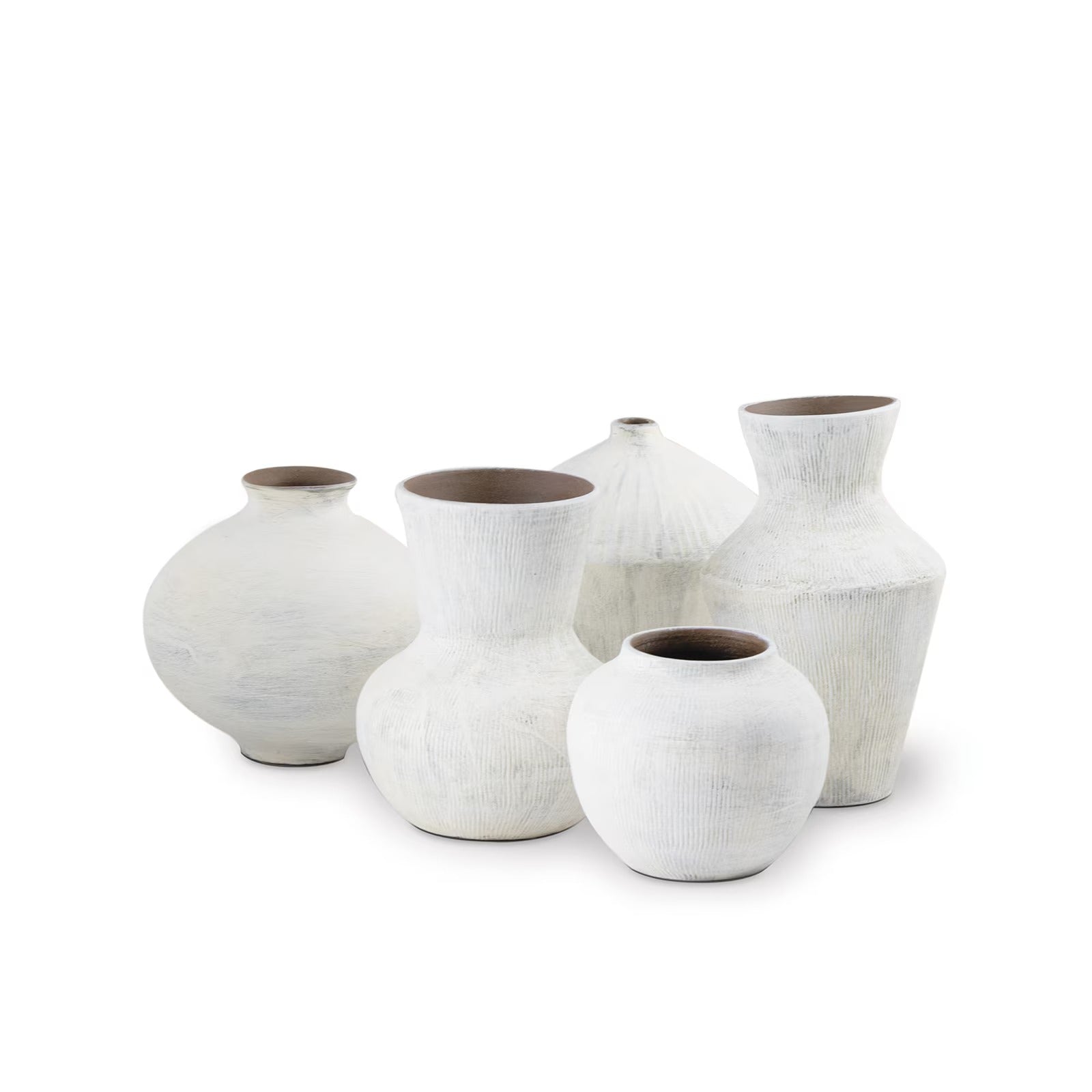 Noor Ceramic Vases (Set of 5) - Thumbnail 4