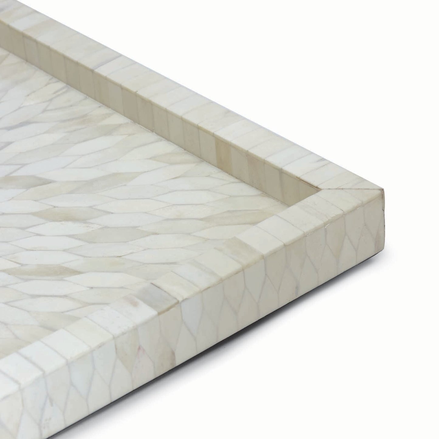 Montara Bone Tray Small (White).