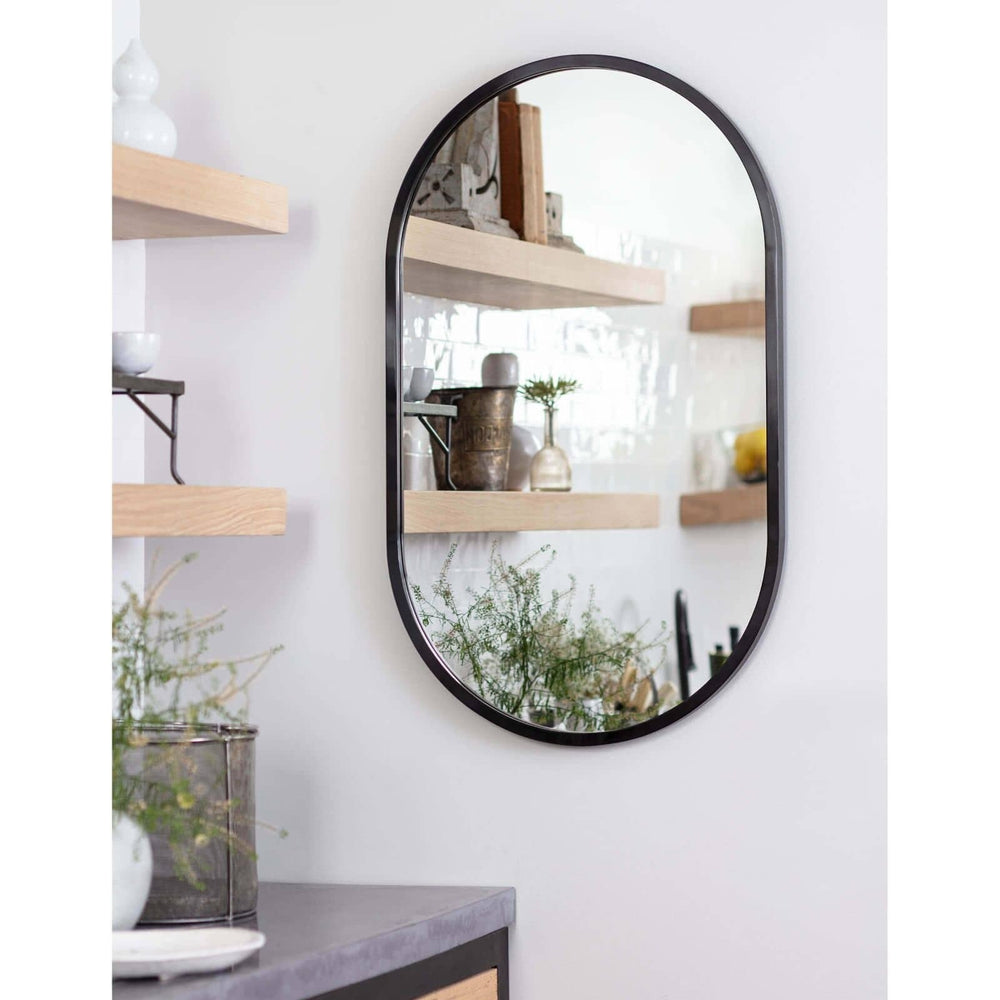 Canal Mirror (Polished Nickel).