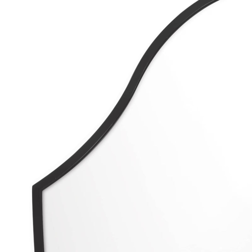 Crest Mirror (Steel).