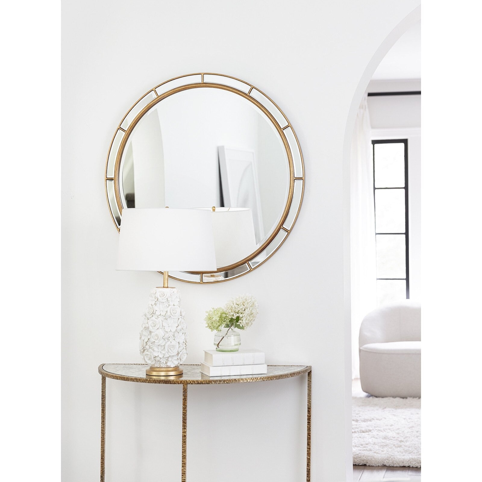 Regina Andrew Plaza Mirror - Thumbnail 2